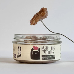 maison horme bouchées apéritives vin rouge baies roses