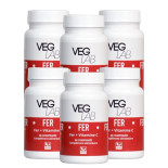 lot fer + vitamine c veglab 6x60 comprimes