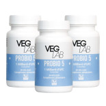 lot probio 5 veglab 3x30 gélules