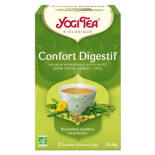 infusion yogi tea confort digestif x17 sachets