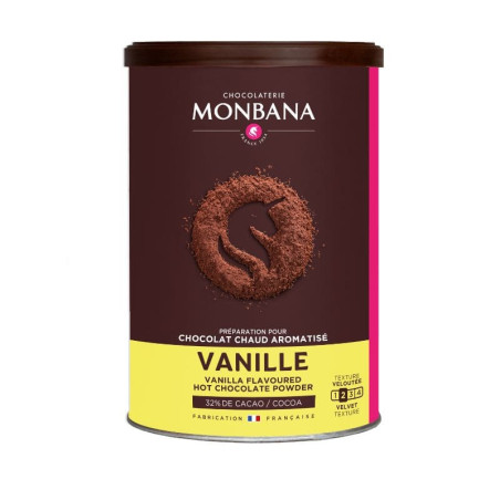 chocolat en poudre monbana vanille 250g