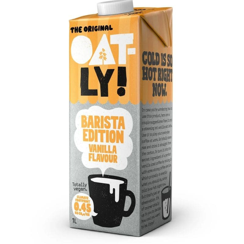 boisson avoine oatly barista edition vanille 1L