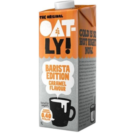 boisson avoine oatly barista edition caramel 1L