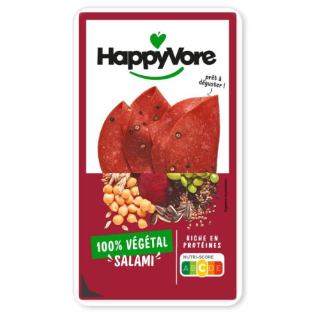 salami vegetal happyvore 90g