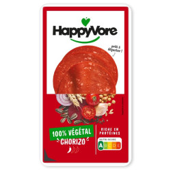 chorizo vegetal happyvore 90g