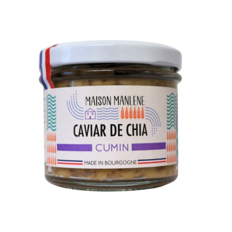 caviar de chia cumin maison manlène 110g