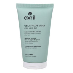 gel d'aloe vera avril visage corps cheveux 150ml