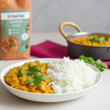 dahl de lentilles corail et riz