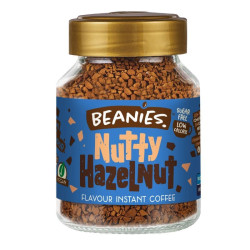 beanies nutty hazelnut coffee 50g