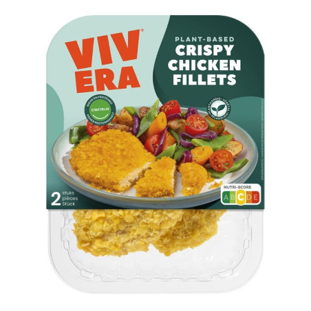 crispy chicken fillets vivera 200g