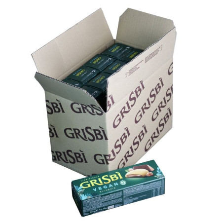 lot grisbi vegan gianduia x12