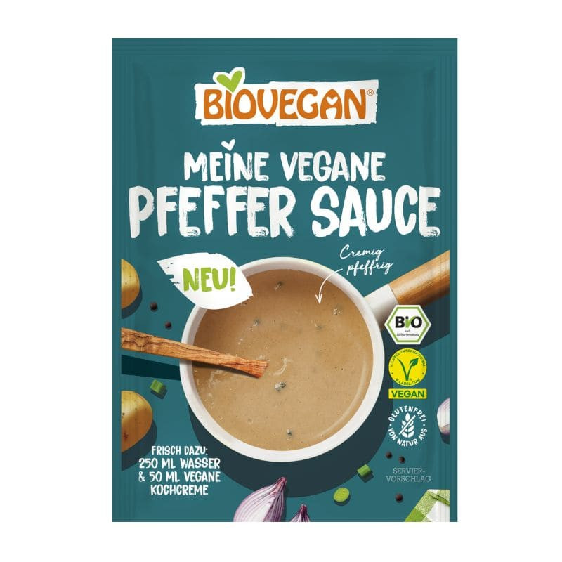 preparation saucec au poivre biovegan 35g