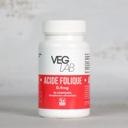acide folique 0,4mg veglab x90 comprimes