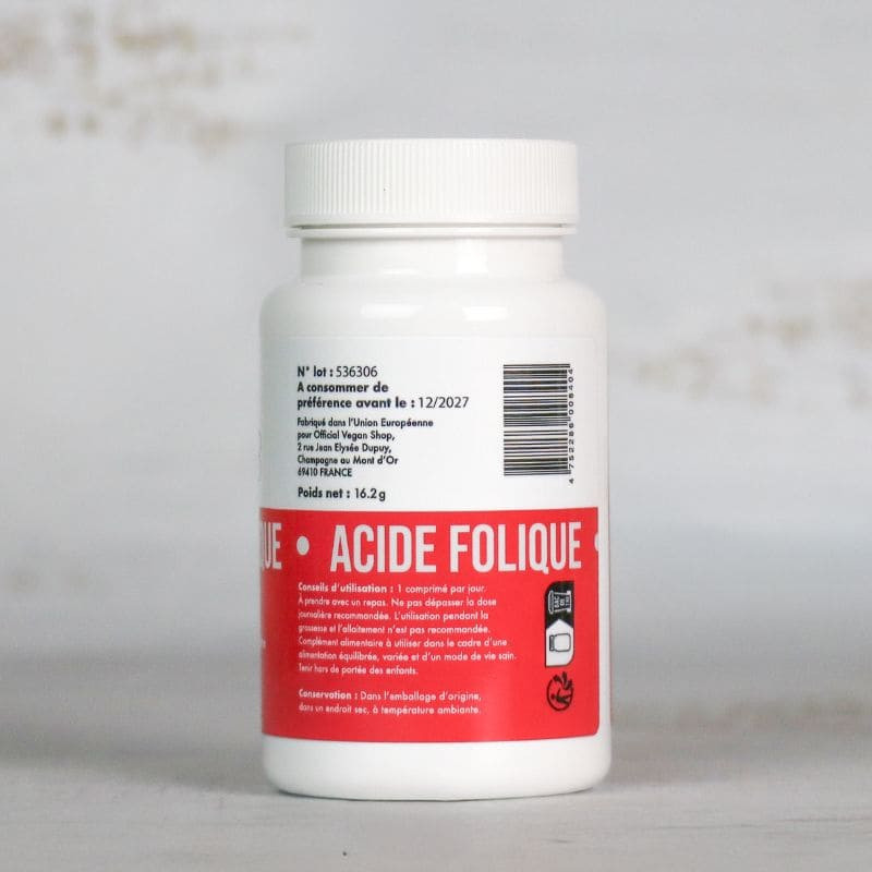 Acide Folique 0,4mg VEGLAB 90 comprimés — free download