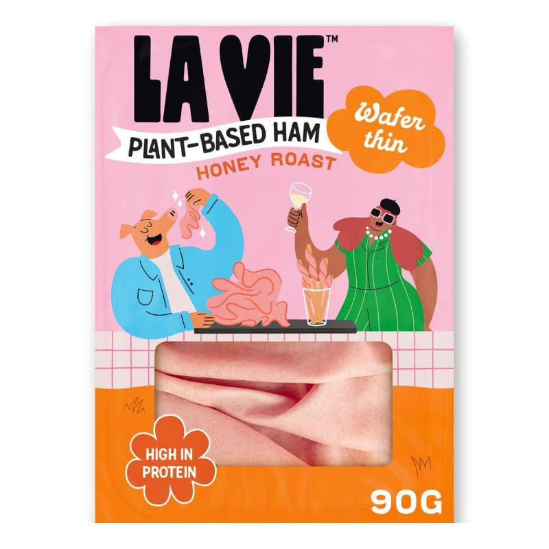 jambon vegetal chiffonnade miel la vie 90g