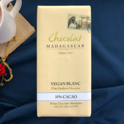 chocolaterie robert tablette de chocolat blanc vegan noix de cajou