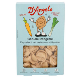 Cappelletti au Blé Complet farcis aux Légumes D'Angelo Pasta 250g