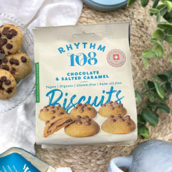 biscuits rhythm 108 pépites de chocolat caramel salé