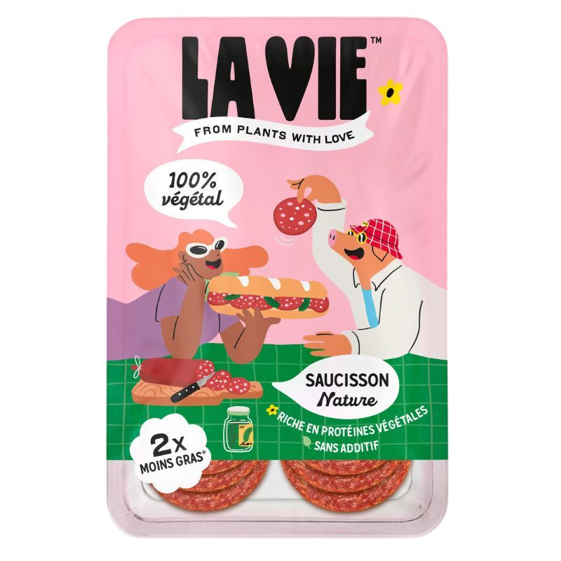 saucisson vegetal nature la vie