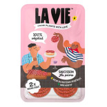 saucisson vegetal poivre la vie