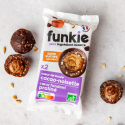 funkie coeur de boule cacao noisette praliné