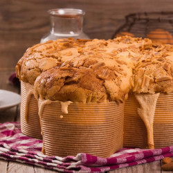 Biscottificio Guerra colombe de paques vegan fraise, citron confit amandes