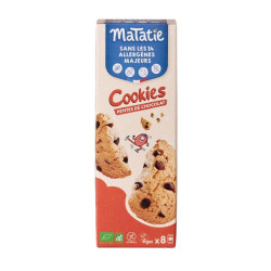 cookies aux pépites de chocolat Matatie 160g