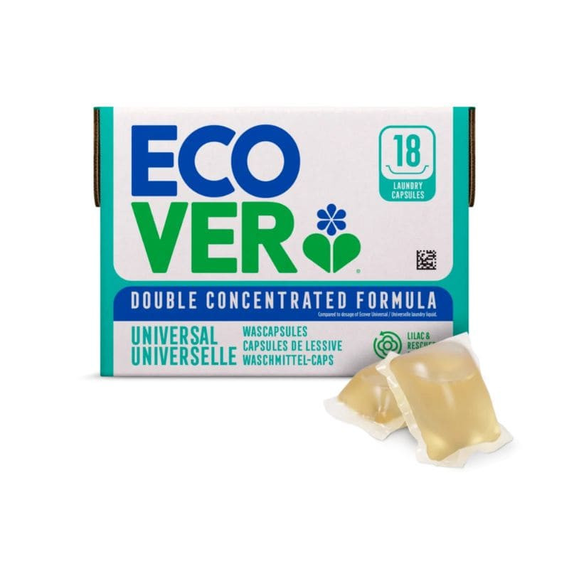 capsules lessive universelle ecover lila rose x18