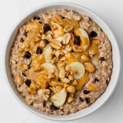 porridge chocolat cacahuete funkie veggie