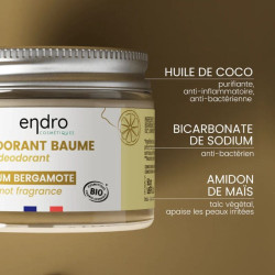 endro deodorant baume bergamote