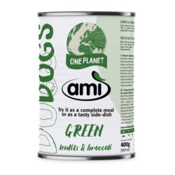 pate chien vegan ami love green 400g