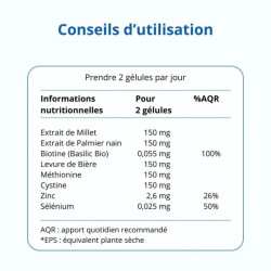 complexe cheveux argalys essentias posologie