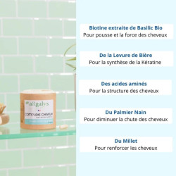complexe cheveux avec biotine argalys essentials