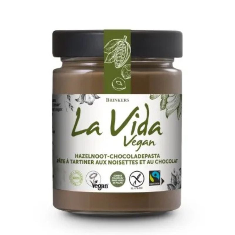pate a tartiner noisettes chocolat la vida vegan