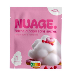 barbe a papa sans sucres nuage donuts framboise