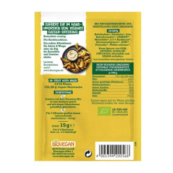 biovegan preparation vinaigrette cesar