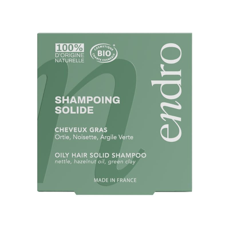 shampoing solide endro cheveux gras 85ml
