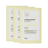 lot savon le gandhi clemence et vivien - 3x100g