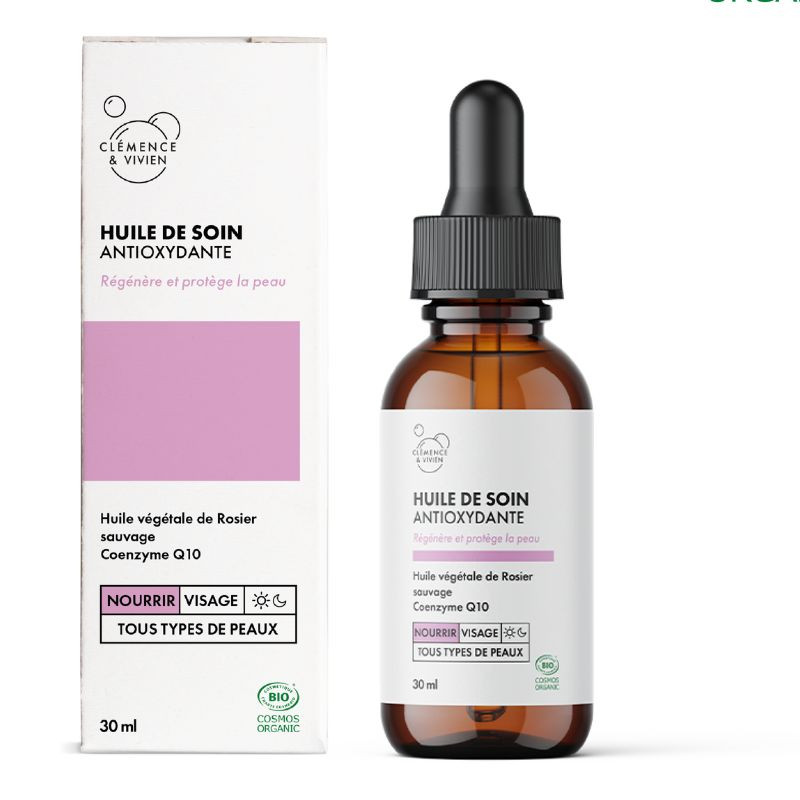 huile de soin antioxydante clemence et vivien