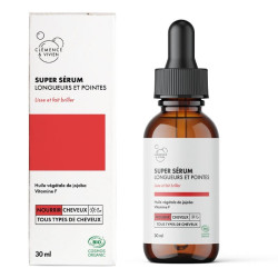 super sérum longueurs et pointes fleur d'été clémence et vivien