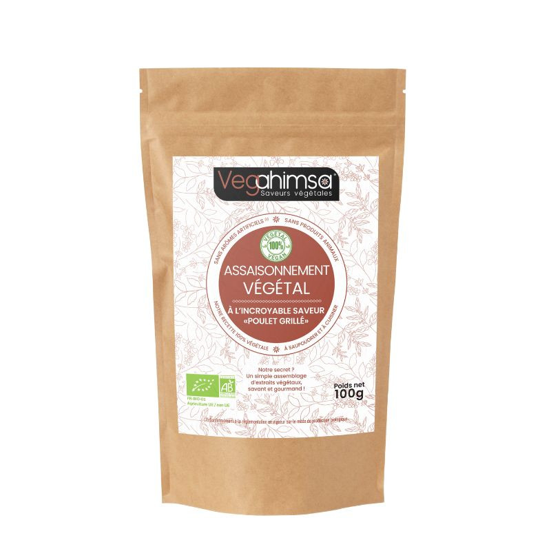 assaisonnement vegetal poulet grille vegahimsa 100g