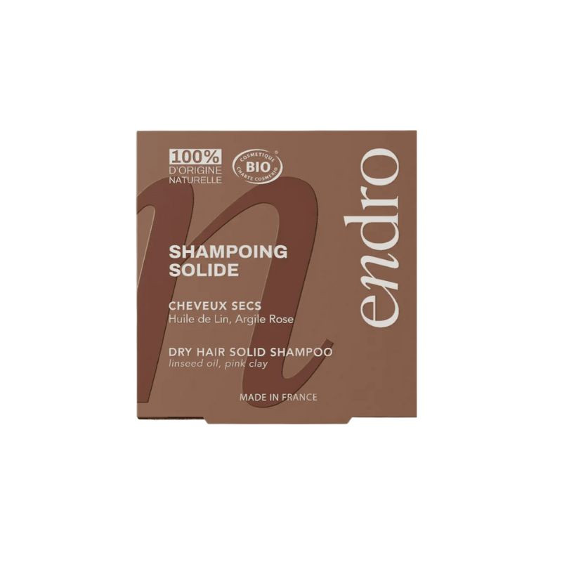 endro shampoing solide cheveux secs lin