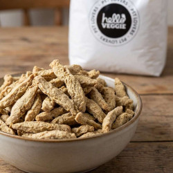 soja strips hello veggie