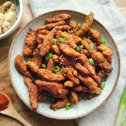 émincés de soja hello veggie recette