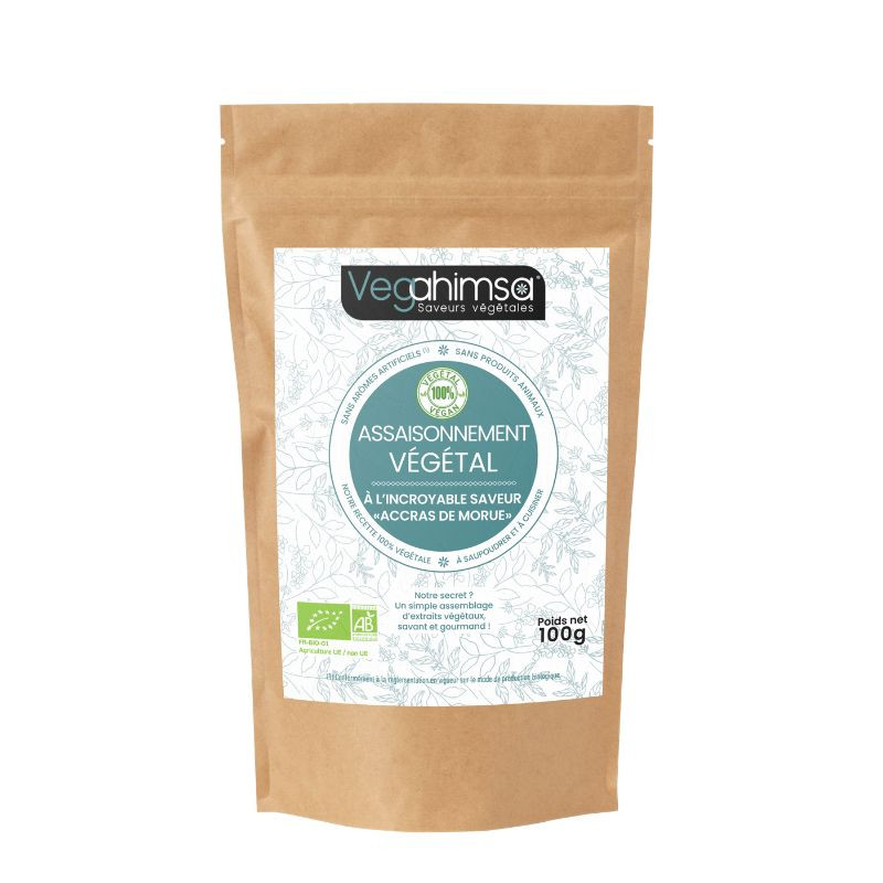 assaisonnement morue salee Vegahimsa