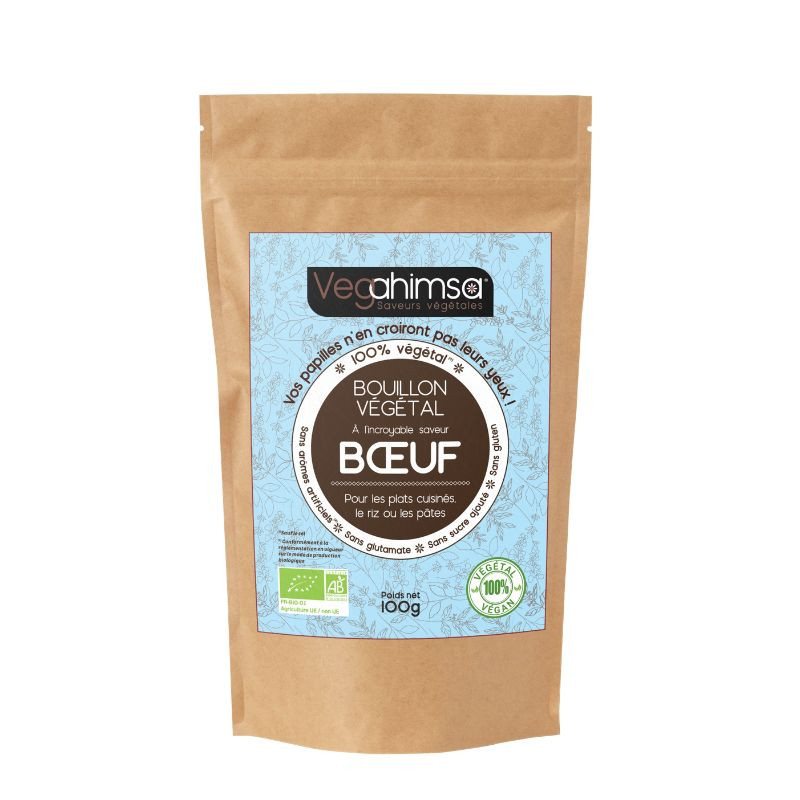 bouillon végétal boeuf bourguignon vegahimsa