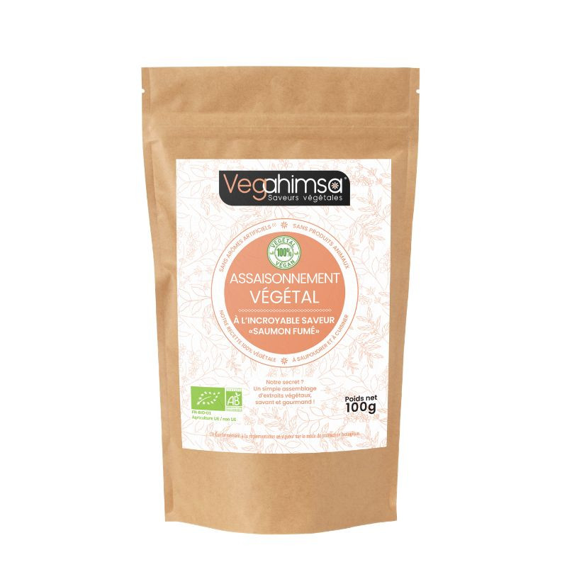 assaisonnement vegetal "saumon fume" vegahimsa 100g