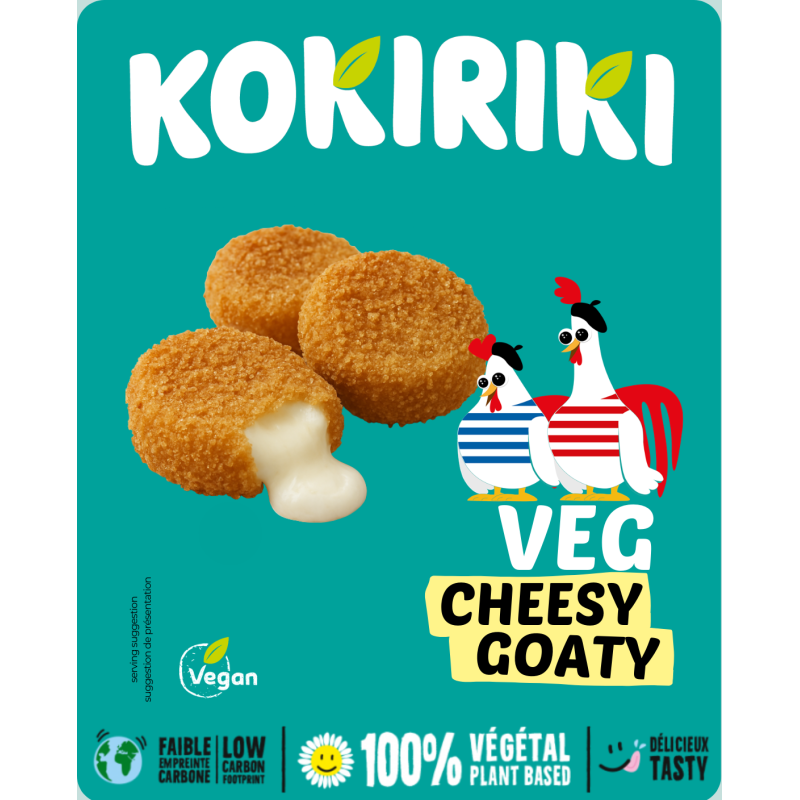 Cheesy Goaty chèvre chaud vegan