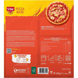 pizza sans gluten schar back