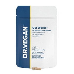 Mélange Pré et Probiotiques Dr Vegan Gut Works